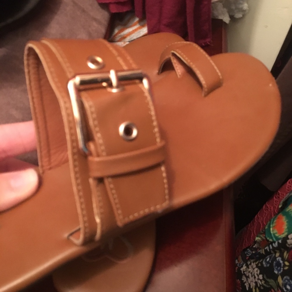 Brown sandals